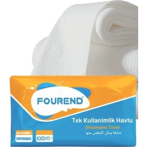 Tek Kullanımlık Petek Dokulu Manikür Havlusu 25X40 cm 100 Adet