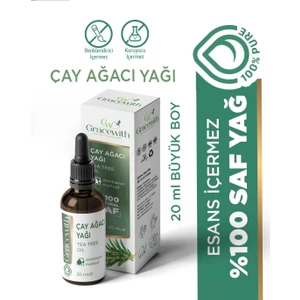 Saf ve Doğal Çay Ağacı Yağı 20 ml