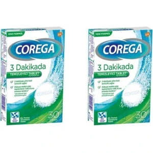 Protez Temizleyici Tablet 30 Adet 2'li Paket