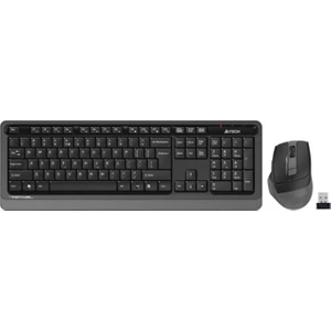 A4 Tech Fg1035 2.4G Gri Q Fn-Mm Klv+Optik Mouse Set