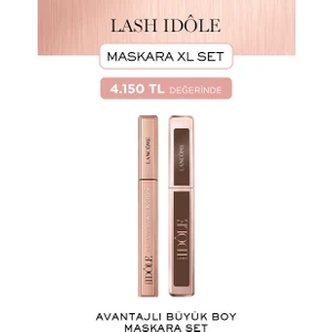 Lash Idôle Flutter Extension Uzun Görünüm Veren Maskara & Kahverengi Maskara Xl Set