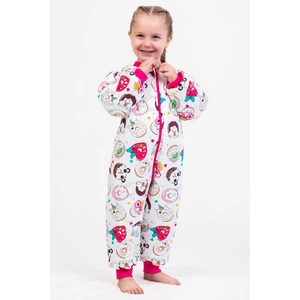 Elyaf Dolgulu 2,5 Tog Fiğürlü Kız Çocuk Uyku Tulumu Fiğürlü