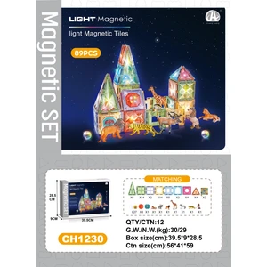 Magnetic Tiles 89 Parça CH1230