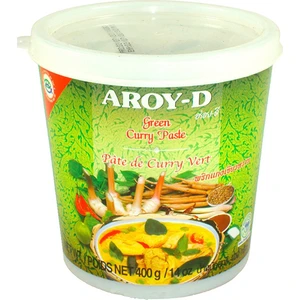 Aroy D Yeşil Köri Ezmesi - Green Curry Paste, 400Gr