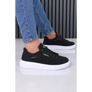 Soft Siyah Günlük Sneaker Erkek Ayakkabısı Ortopedik Tabanlı M801