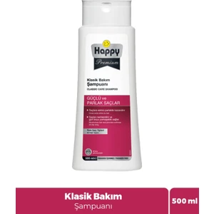 Premium Güçlü ve Parlak Saçlar Klasik Bakım Şampuanı 500 ml