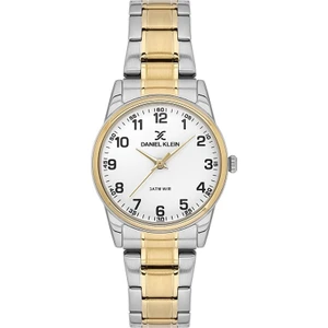 Daniel Klein DK.1.13846-3 Rakamlı Suya Dayanıklı  Metalik-Altın Renk Kadın Kol Saati