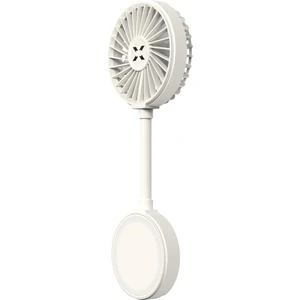Xenon Smart Manyetik Fan Taşınabilir Vantilatör USB Type-C Şarj Edilebilir Ultra Sessiz 3 Hız Kademeli Soğutucu Magsafe Telefon Fanı X6104 Beyaz