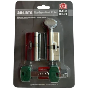 Kale 264 Bts Bilyalı Tuzaklı Antrasit Silindir 2 Li Set