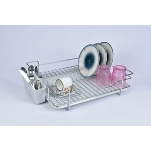 Damla Tek Katlı Tepsili Uzun Ömürlü Paslanmaz Krom Kaplama Bulaşıklık, Tabaklık, Bulaşık Sepeti