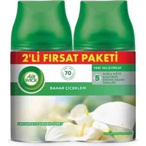 Air Wick Freshmatic Yedek Sprey Bahar Çiçekleri 250ML x 2ADET