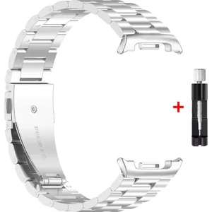 Samsung Galaxy Watch 8 40MM 44MM Uyumlu Paslanmaz Çelik Ayarlanabilir Kordon