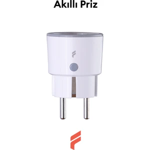 Akıllı Priz (16 Amper), Uzaktan Kontrol, Anlık Enerji Tüketim Takip, Zamanlayıcı, Wifi, 2 Yıl Garantili, Tuya Destekli