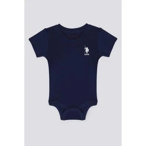 U.S. Polo Assn. Inner Peace Lacivert Bebek Body Zıbın