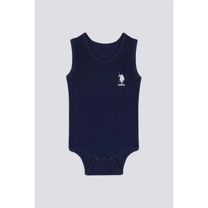 U.S. Polo Assn. Happiness Lacivert Bebek Body Zıbın