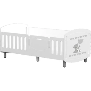 MeltemKids Sweet Bear Çocuk Odası Montessori Karyola 90x190 cm