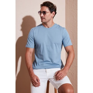 Pamuklu Regular Fit Bisiklet Yaka T Shirt Erkek T Shirt 59020204