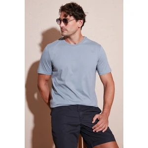 Pamuklu Baskılı Regular Fit Bisiklet Yaka T Shirt Erkek T Shirt 59020205