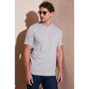 Pamuklu Baskılı Regular Fit Bisiklet Yaka T Shirt Erkek T Shirt 59020205