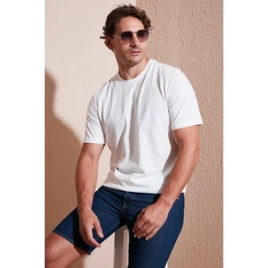 Pamuklu Baskılı Regular Fit Bisiklet Yaka T Shirt Erkek T Shirt 59020205