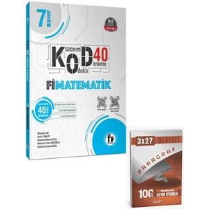 Fi 2026 7. Sınıf Matematik Kod 40 Deneme+Anla Kazan Paragraf