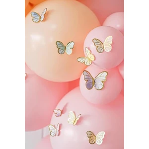 Pasta Üzeri Süs Kelebek Süsler Pasta Süslemesi Pasta Yapımı Dekor Süsü Butterfly Renkli