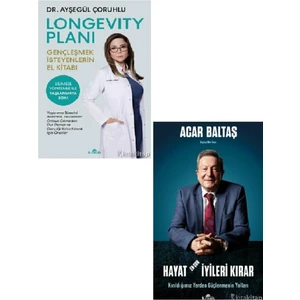 Longevity Planı -Hayat En Çok Iyileri Kırar-Acar Baltaş-Ayşegül Çoruhlu 2 Kitap Set