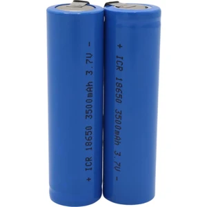 Powermaster PM-13693 18650 3.7 Volt 3500MAH Şarjlı Lityum Li-Ion Başlıksız Puntalı Pil 2 Li Paket