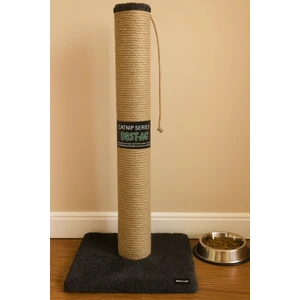 Catnip Destekli Doğal Kedi Tırmalama – 51 cm Sağlam Yapı