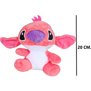 Brother Toys Lilo ve Stitch 20 Cm. Sevimli Kaliteli Peluş Oyuncak Mavi Pembe