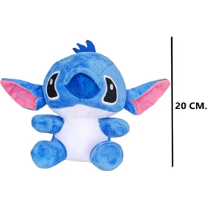Brother Toys Lilo ve Stitch 20 Cm. Sevimli Kaliteli Peluş Oyuncak Mavi Pembe