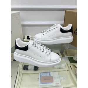 Oversize Beyaz Erkek Deri Sneaker