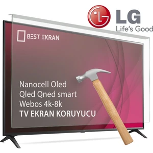 Best Ekran Lg 55QNED70A6A Tv Ekran Koruyucu - Lg 55" Inç 139CM Ekran Qned Kırılmaz Koruyucu