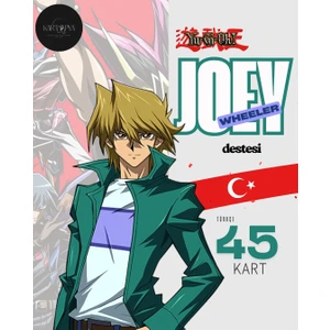 Yu-Gı-Oh! Joey Wheeler Destesi 45 KahVerengi Kağıt Oyun Kartı 7+ Yaş İçin
