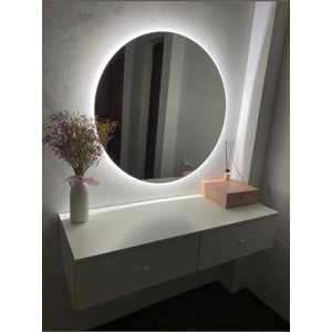 Ledli  makyaj ayna (60 çap istenilen led renginde üretim 