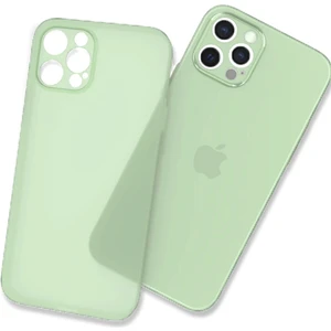 iPhone 12 Pro Kılıf ​​xemu Tiny Kapak-Açık Yeşil