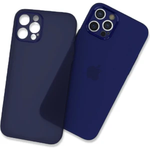 iPhone 12 Pro Kılıf ​​xemu Tiny Kapak-Mavi