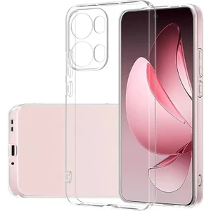 Reno 13 Pro Kılıf Xemu Süper Silikon Kapak - Şeffaf