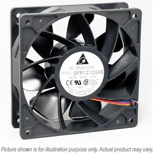 Egtech 12CM 12V 2.7A QFR1212GHE 6000RPM Soğutma Fanı 120X120X38MM