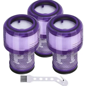 Magic Bags | Dyson V12 Serisi Süpürgler için 3 Adet Uyumlu Hepa Filtresi (Parça No: 971517-01)