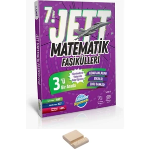 Ünlüler Karması 7. Sınıf Jett Matematik Fasikülleri ve Telefon Tutucu