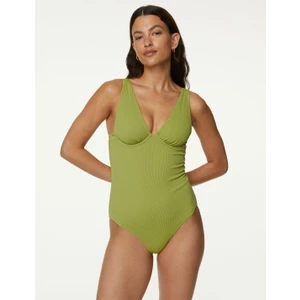 Marks & Spencer Fitil Detaylı Regular Fit Mayo