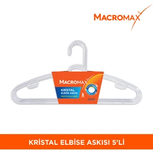 Kristal Elbise Askısı 5'li