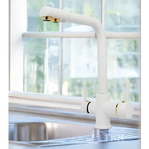 Arıtmalı Eviye Bataryası Beyaz Altın Detaylı