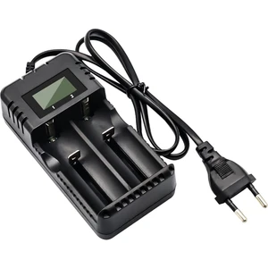18650 3.7V Çiftli Pil Şarj Aleti
