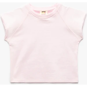 Basic Tişört Kısa Kollu Bisiklet Yaka Pamuklu