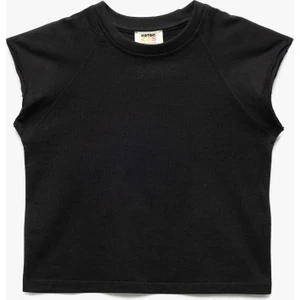 Basic Tişört Kısa Kollu Bisiklet Yaka Pamuklu