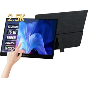 Z13KT 13.3" 2560*1600@60Hz 2k IPS Panel Type-C 100% Srgb 300CD/M² Dokunmatik, Taşınabilir Monitör (ZL-Z13KT)