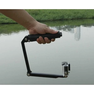 Aksiyon Kamera Monopod Çubuğu Stand Mini Tripod 3 in 1