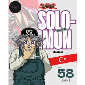 Yu-Gı-Oh! Türkçe Solomon Muto Destesi 58 kart